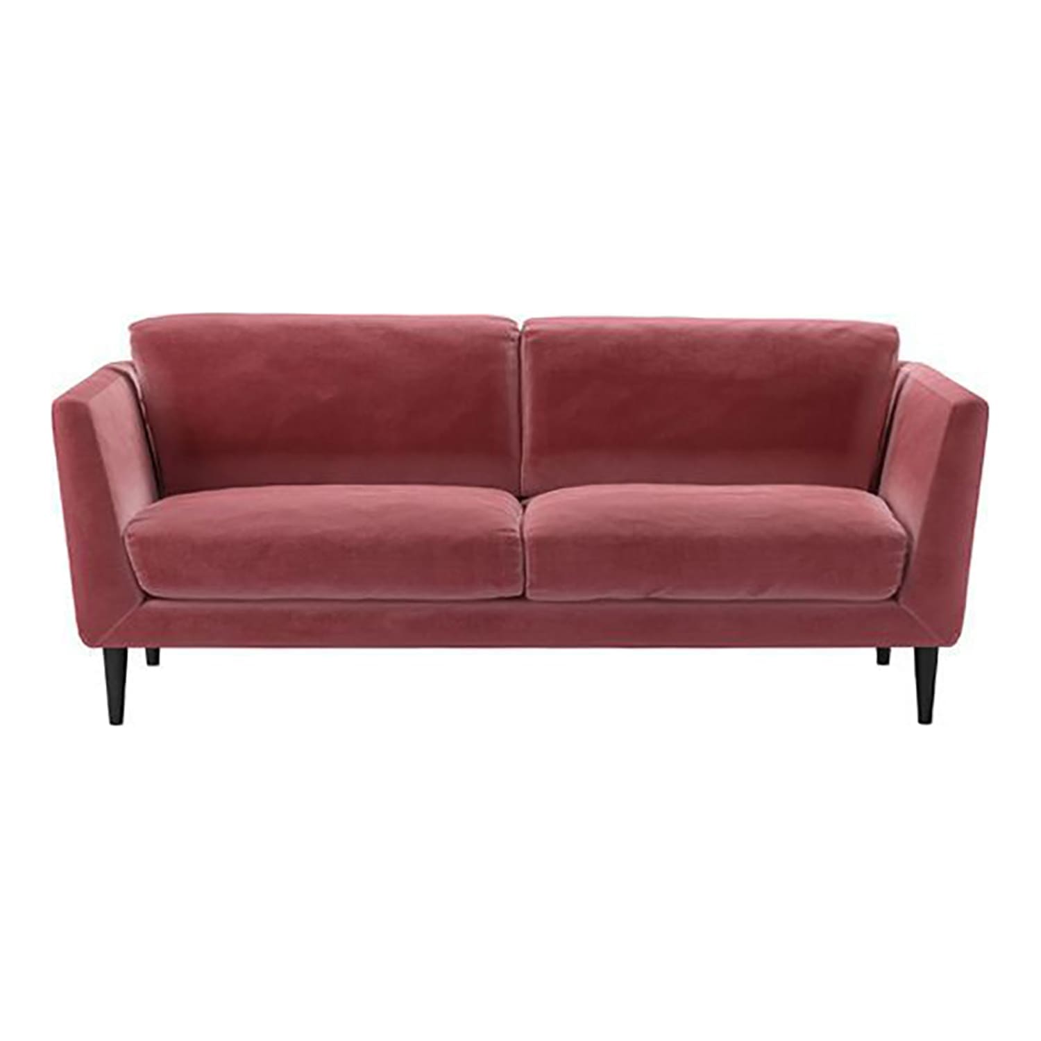 Holly sofa in Dusty Rose, retailer photograph