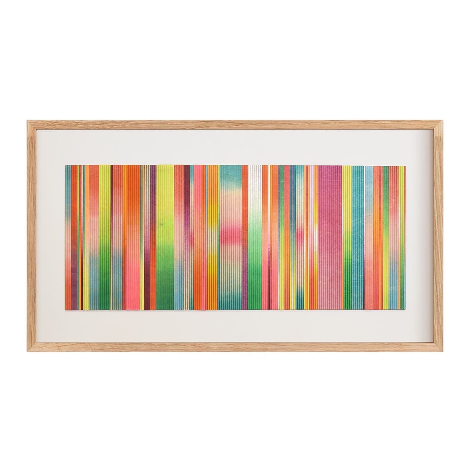 Irregular Stripe landscape painting, retailer photograph