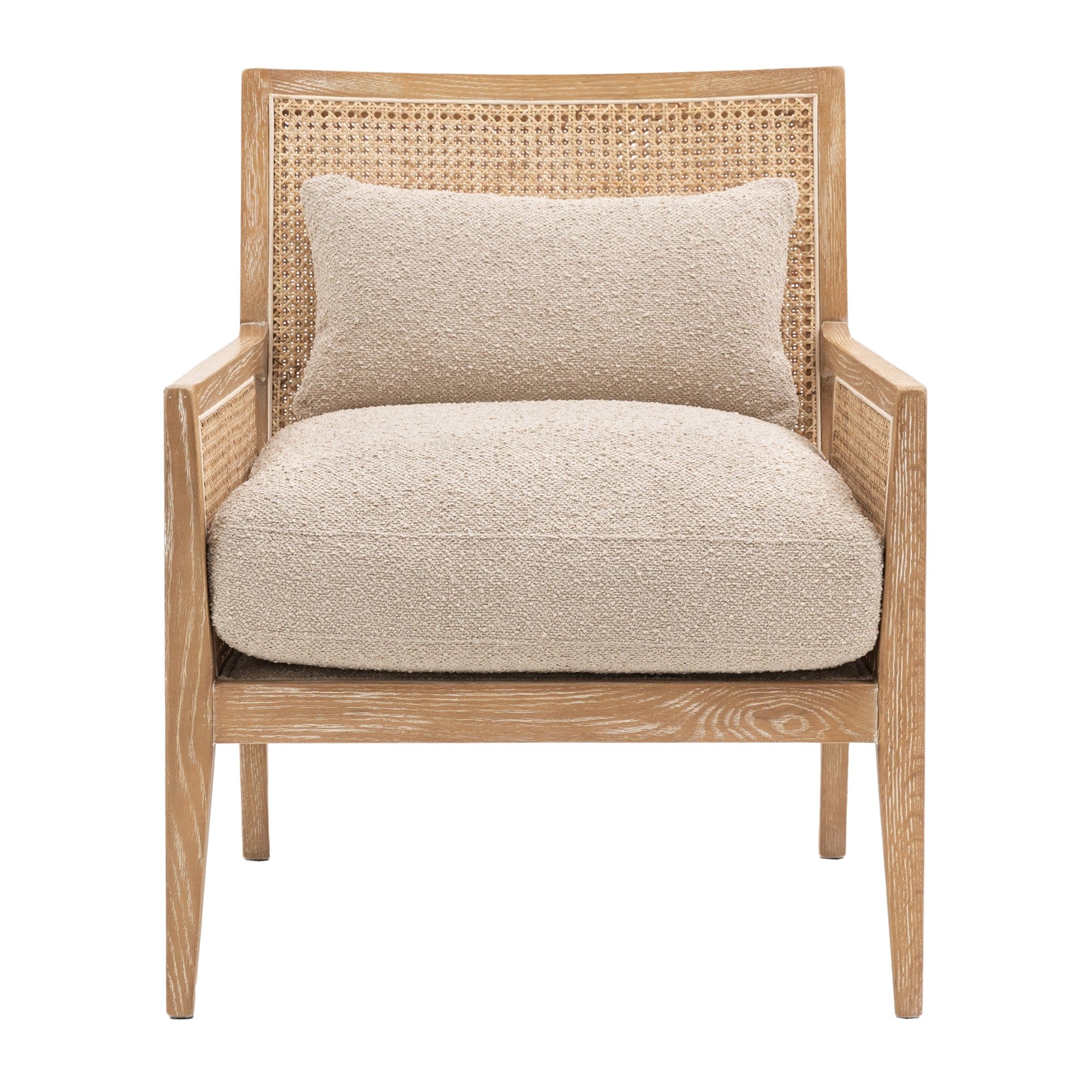 Nara rattan armchair, retailer photograph