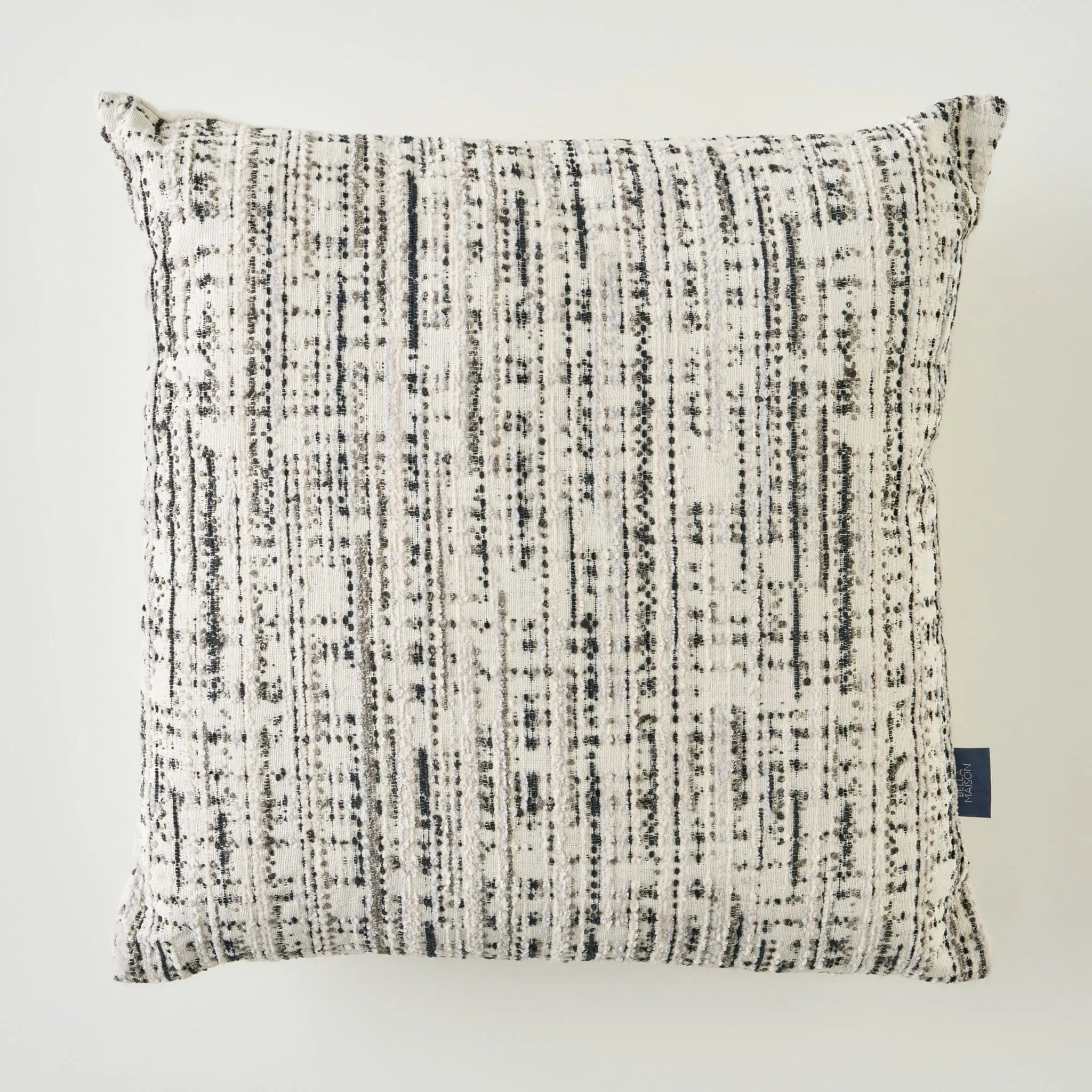 Milan striped pillow, retailer reference photograph