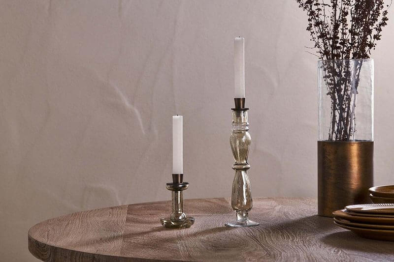 Tharad Recycled Glass Candle Holder, retailer reference photograph