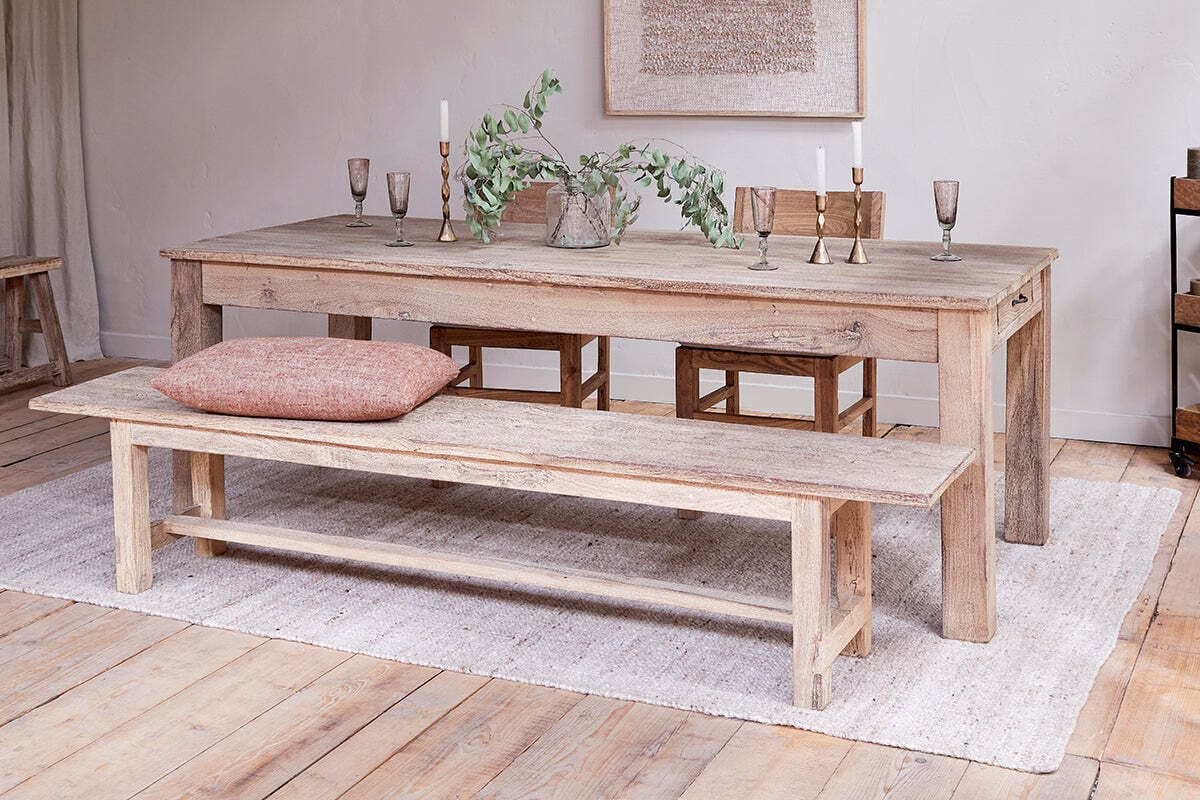 Small Fioni dining table, retailer photograph