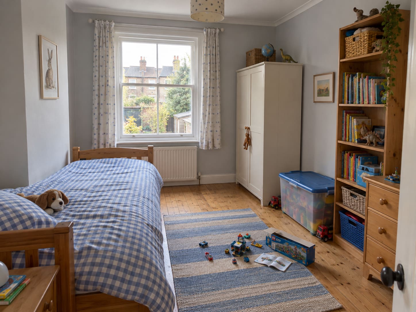 Before: child’s bedroom in the same house, before the proposed refit.