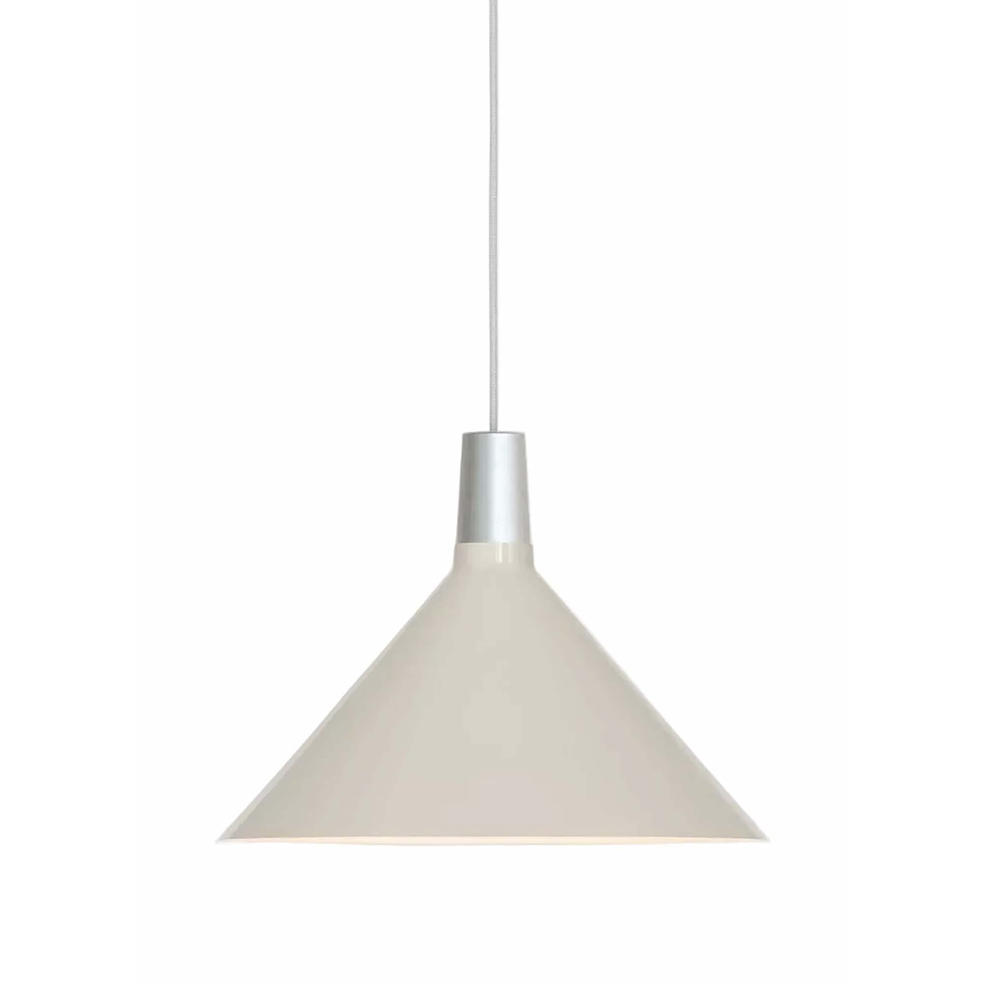 Bower Pendant Light Medium in Oyster White - Oyster White, retailer reference photograph