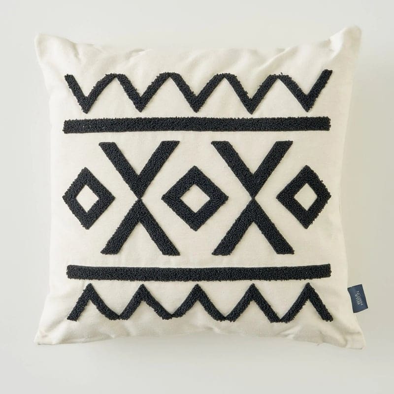 Helena cotton punch pillow, retailer reference photograph