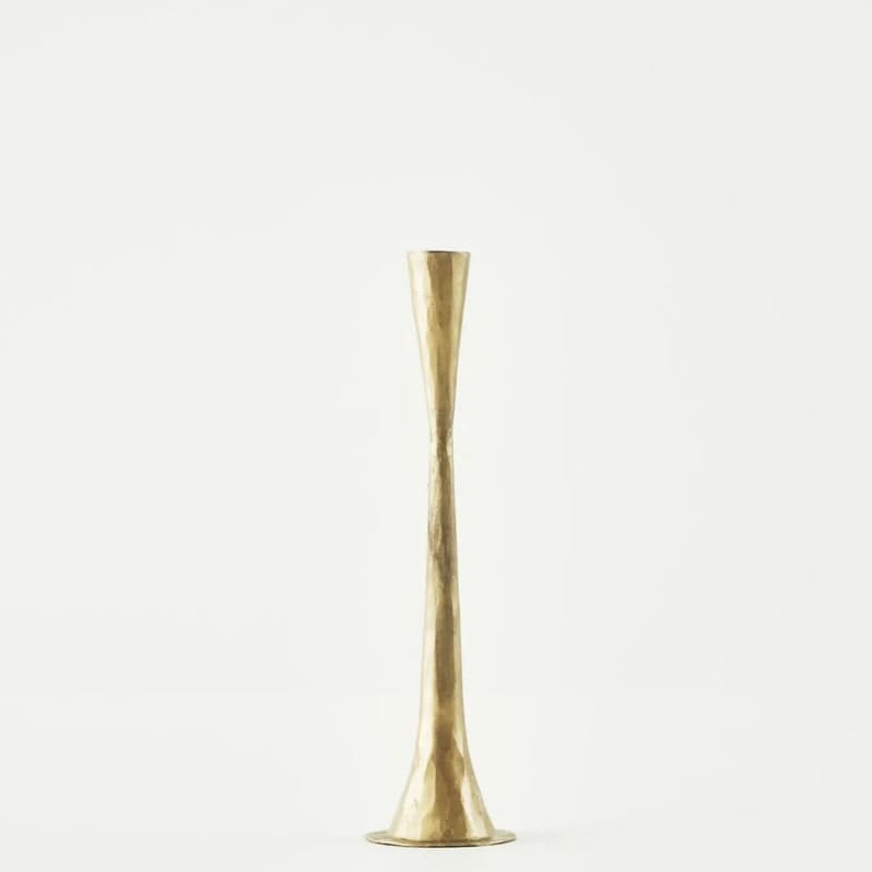 Dupni Gold Candle Holder - Medium - 11", retailer reference photograph